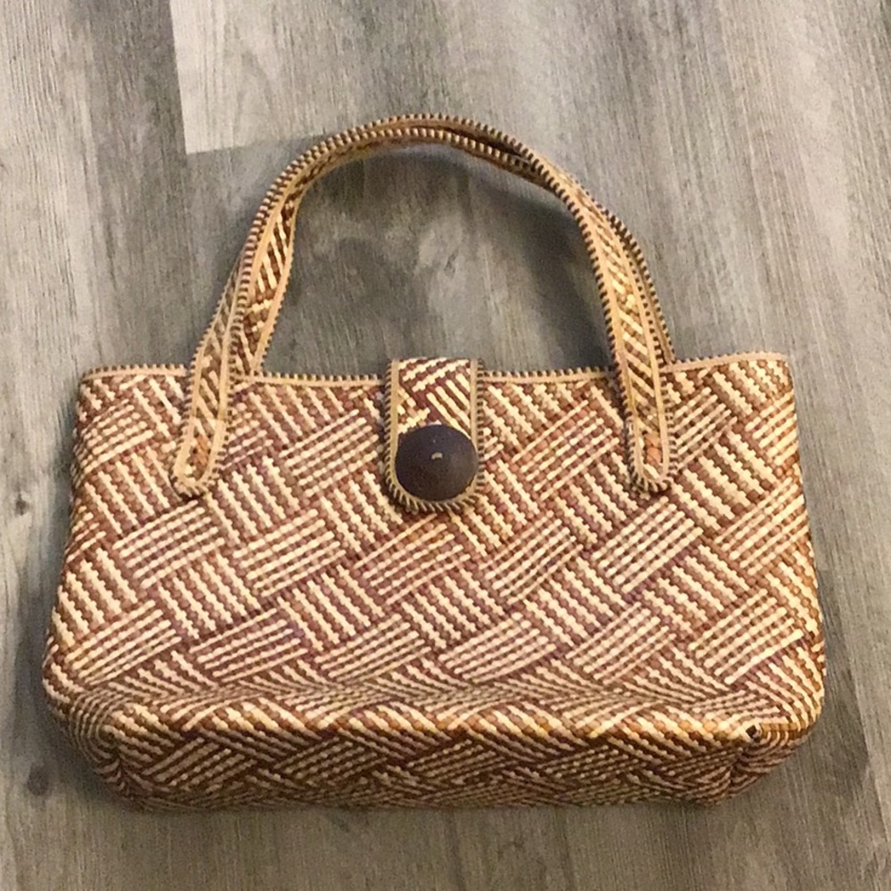 Straw Tote Bag